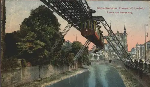 Barmen Wuppertal Schwebebahn Kat. Wuppertal