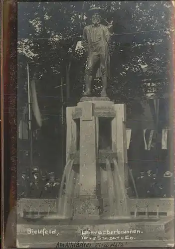 Bielefeld Leineweberbrunnen Kat. Bielefeld