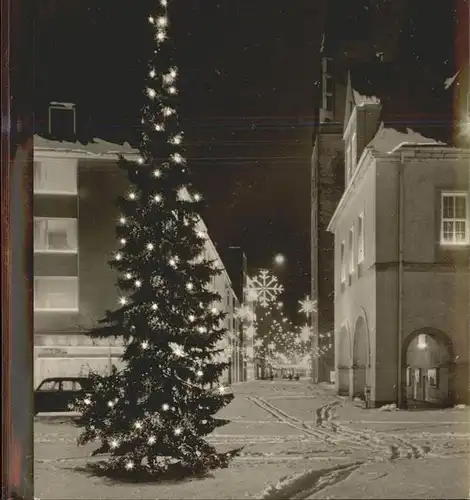 Bielefeld Niedernstrasse Bruecke Nicolaikirche Kat. Bielefeld