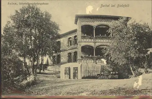 Bethel Bielefeld Salem Schwesternerholungshaus Kat. Bielefeld