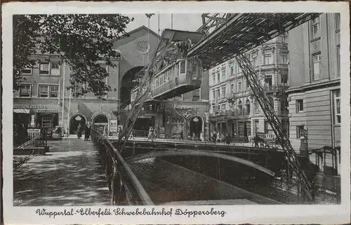 Elberfeld Wuppertal Schwebebahnhof Doeppersberg / Wuppertal /Wuppertal Stadtkreis