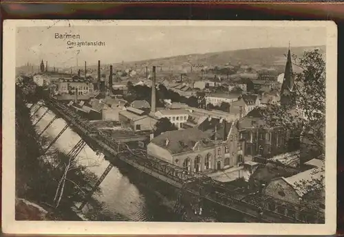 Barmen Wuppertal Gesamtansicht Kat. Wuppertal