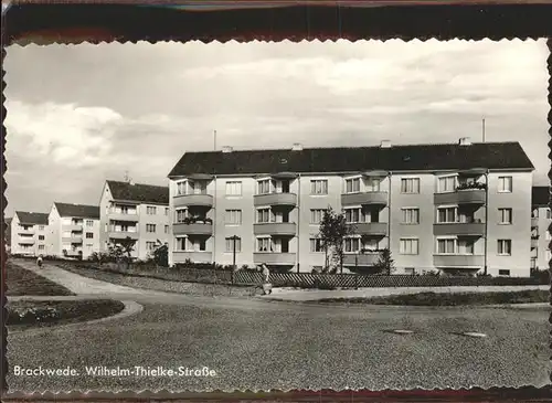 Brackwede Westfalen Wilhelm Thielke Strasse Kat. Bielefeld