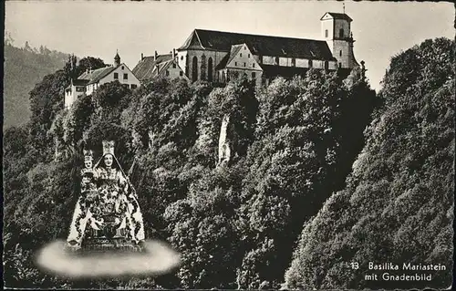 Mariastein SO Basilika Gnadenbild Kat. Mariastein