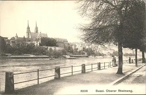 Basel BS Oberer Rheinweg Kat. Basel