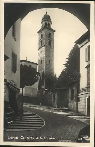 Lugano TI cattedrale di S. Lorenzo Kat. Lugano