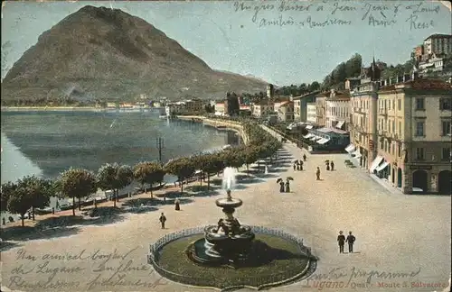 Lugano TI Quai  Kat. Lugano