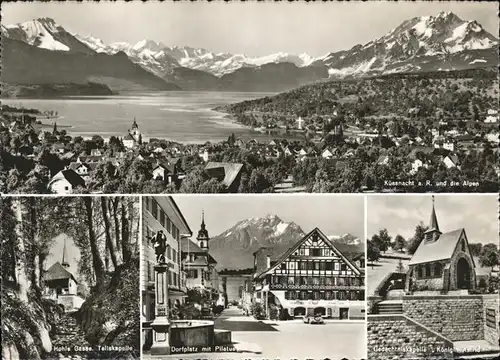 Kuessnacht Alpen Gedaechtniskapelle Pilatus Tellskapelle Kat. Kuessnacht