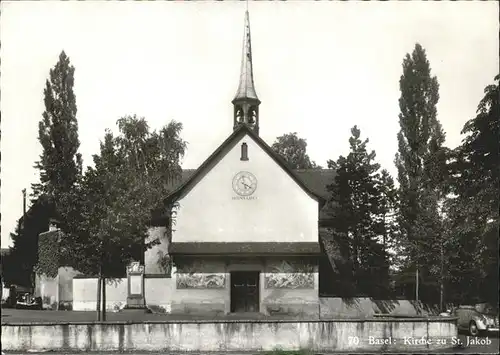 Basel BS Kirche St. Jakob Kat. Basel