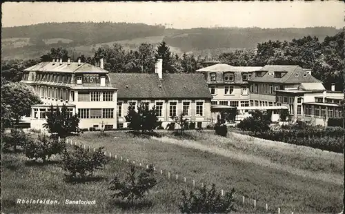 Rheinfelden AG Sanatorium Kat. Rheinfelden