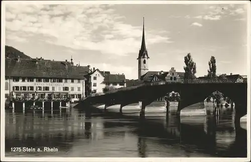 Stein Rhein Bruecke Kat. Stein Rhein