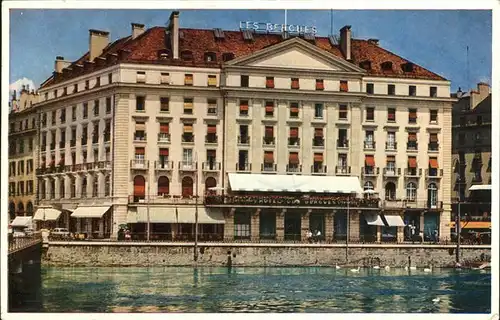 Geneve GE Hotel des BErgues Kat. Geneve
