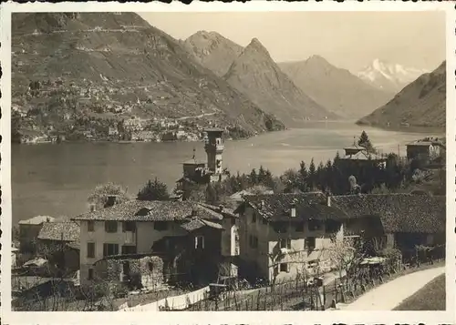 Lugano TI Paradiso vers Porlezza Kat. Lugano