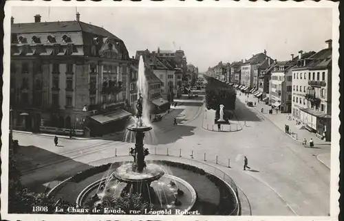 La Chaux de Fonds Leopold Robert Rue Kat. La Chaux de Fonds