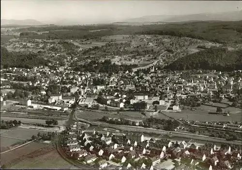 Brombach Loerrach Luftbild Kat. Loerrach