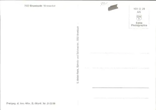 Brombach Loerrach Luftbild Kat. Loerrach