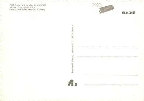 Loerrach Innenstadt Hertie Kat. Loerrach