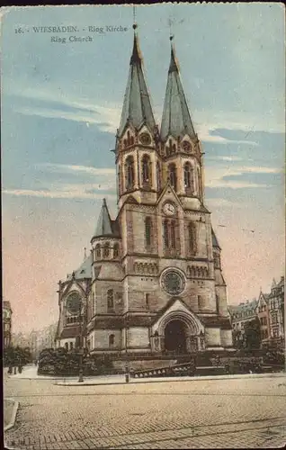 Wiesbaden Ringkirche Kat. Wiesbaden