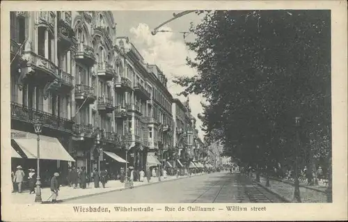 Wiesbaden Wilhelmstrasse  Kat. Wiesbaden