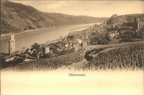 Oberwesel Rhein  Kat. Oberwesel