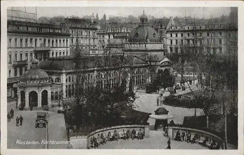 Wiesbaden Kochbrunnen Kat. Wiesbaden