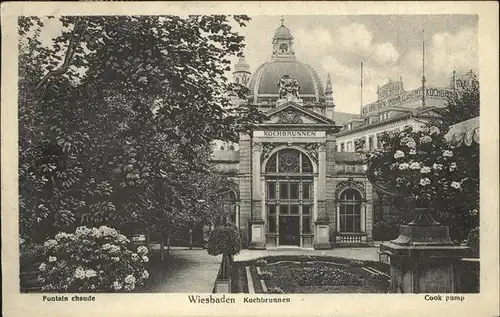 Wiesbaden Kochbrunnen Kat. Wiesbaden