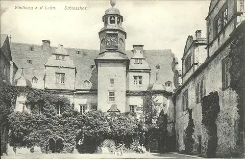 Weilburg Schlosshof Kat. Weilburg