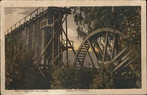 Bad Muenster Stein Ebernburg Partie am Kurpark / Bad Muenster am Stein-Ebernburg /Bad Kreuznach LKR