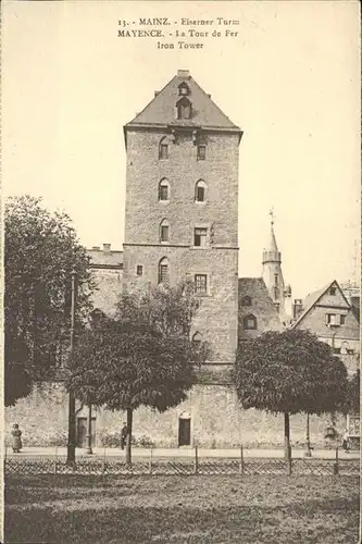 Mainz Rhein Eiserner Turm / Mainz Rhein /Mainz Stadtkreis