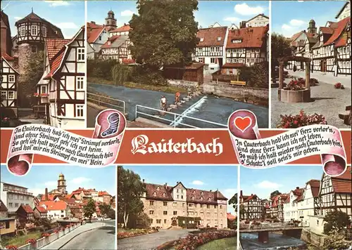 Lauterbach Fachwerk  Kat. Lauterbach (Hessen)