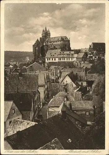 Diez Altstadt mit Schloss Kat. Diez