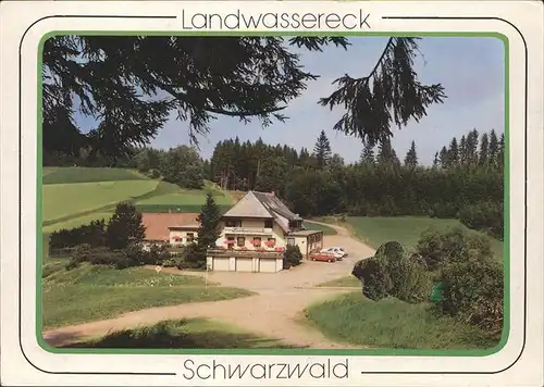 Oberprechtal Pension Gasstaette Landwassereck Kat. Elzach