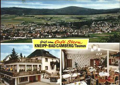kk30439 Bad Camberg Cafe Stern  Kategorie. Bad Camberg Alte Ansichtskarten