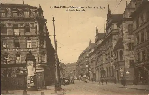 Mainz Rhein Bahnhofstrasse Auto / Mainz Rhein /Mainz Stadtkreis