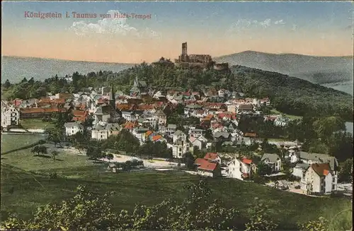 Koenigstein Taunus Vom Hildatempel aus gesehen. Kat. Koenigstein im Taunus