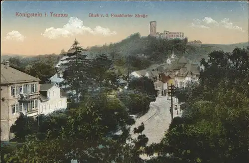 Koenigstein Taunus Frankfurter Strasse Kat. Koenigstein im Taunus