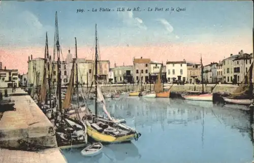 La Flotte Ile Re Port Quai *