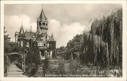 Nordhausen Harz Meyenburg Museum Botanischer Garten