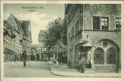 Nordhausen Harz Markt Kat. Deutschland