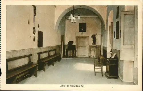 Napoli Neapel Sala di ricreazione Collegio Alfonso Maria de Liguori Kat. Napoli
