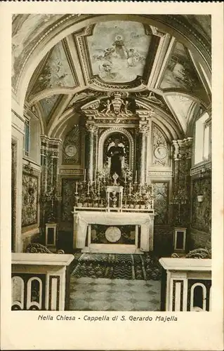 Napoli Neapel Collegio Nella Chiesa Cappella di S. Gerardo Majella Alfonso Maria de Liguori Kat. Napoli