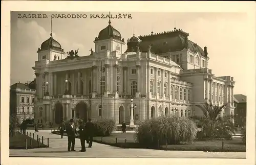 Zagreb Narodno Kazaliste Kat. Zagreb