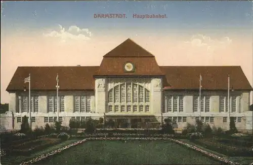 Bahnhof Darmstadt  Kat. Eisenbahn