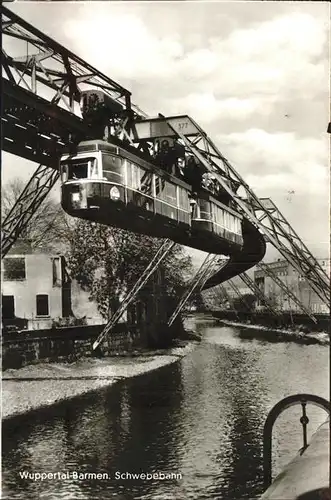 Schwebebahn Wuppertal Barmen  Kat. Bahnen