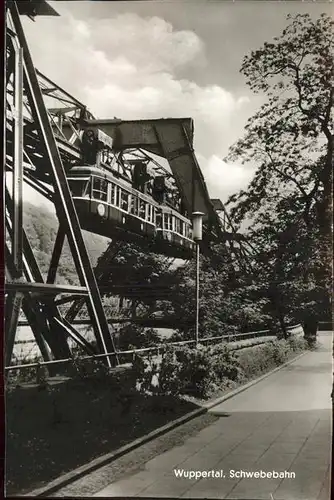 Schwebebahn Wuppertal  Kat. Bahnen