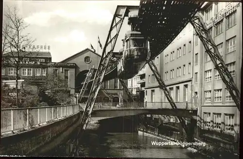 Schwebebahn Wuppertal Doeppersberg Kat. Bahnen