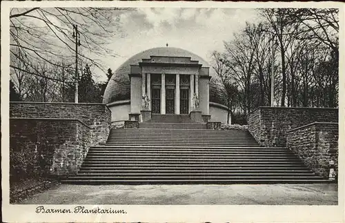 Planetarium Wuppertal Barmen Kat. Gebaeude