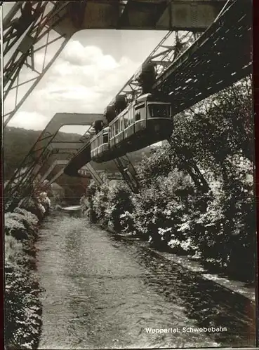 Schwebebahn Wuppertal Kat. Bahnen