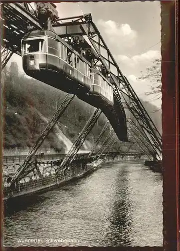 Schwebebahn Wuppertal Kat. Bahnen