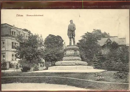 Bismarck Denkmal Zittau Kat. Persoenlichkeiten